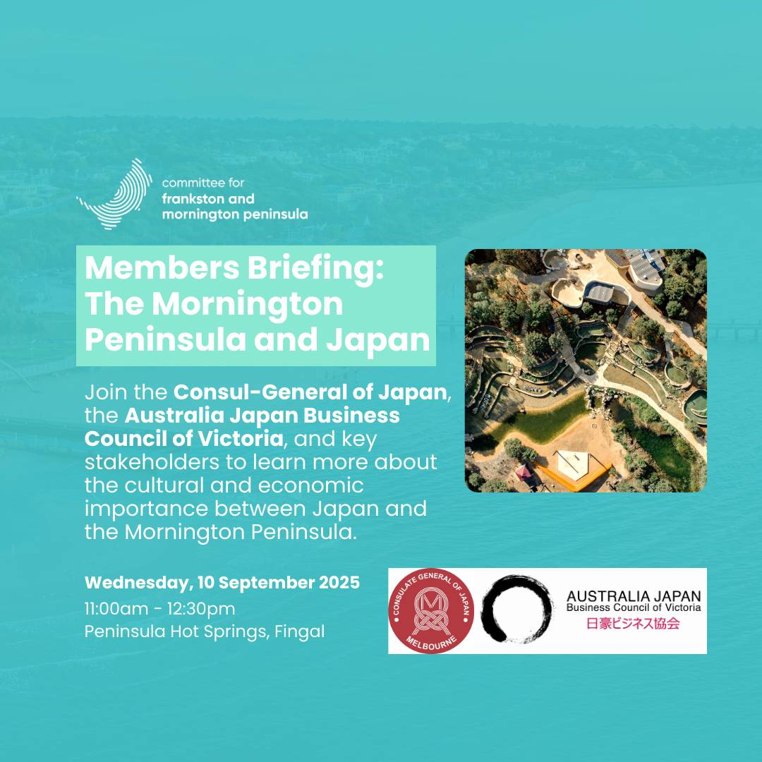 Briefing with the Consul-General of Japan: the Mornington Peninsula and Japan