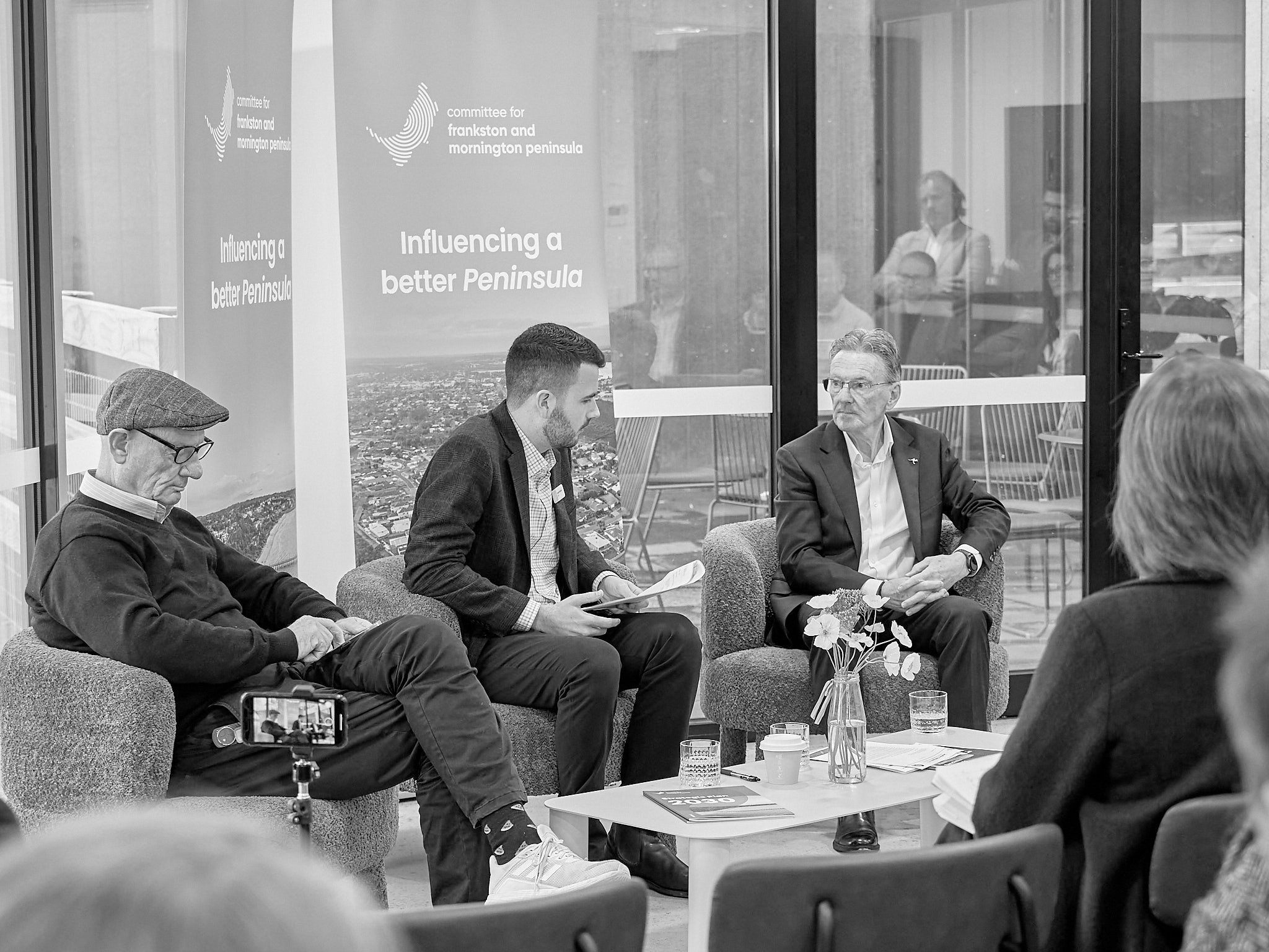 Conversation with Tim Costello and Wayne Holdsworth